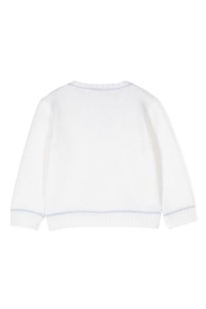 White cashwool cardigan LA STUPENDERIA KIDS | WCCR61800.